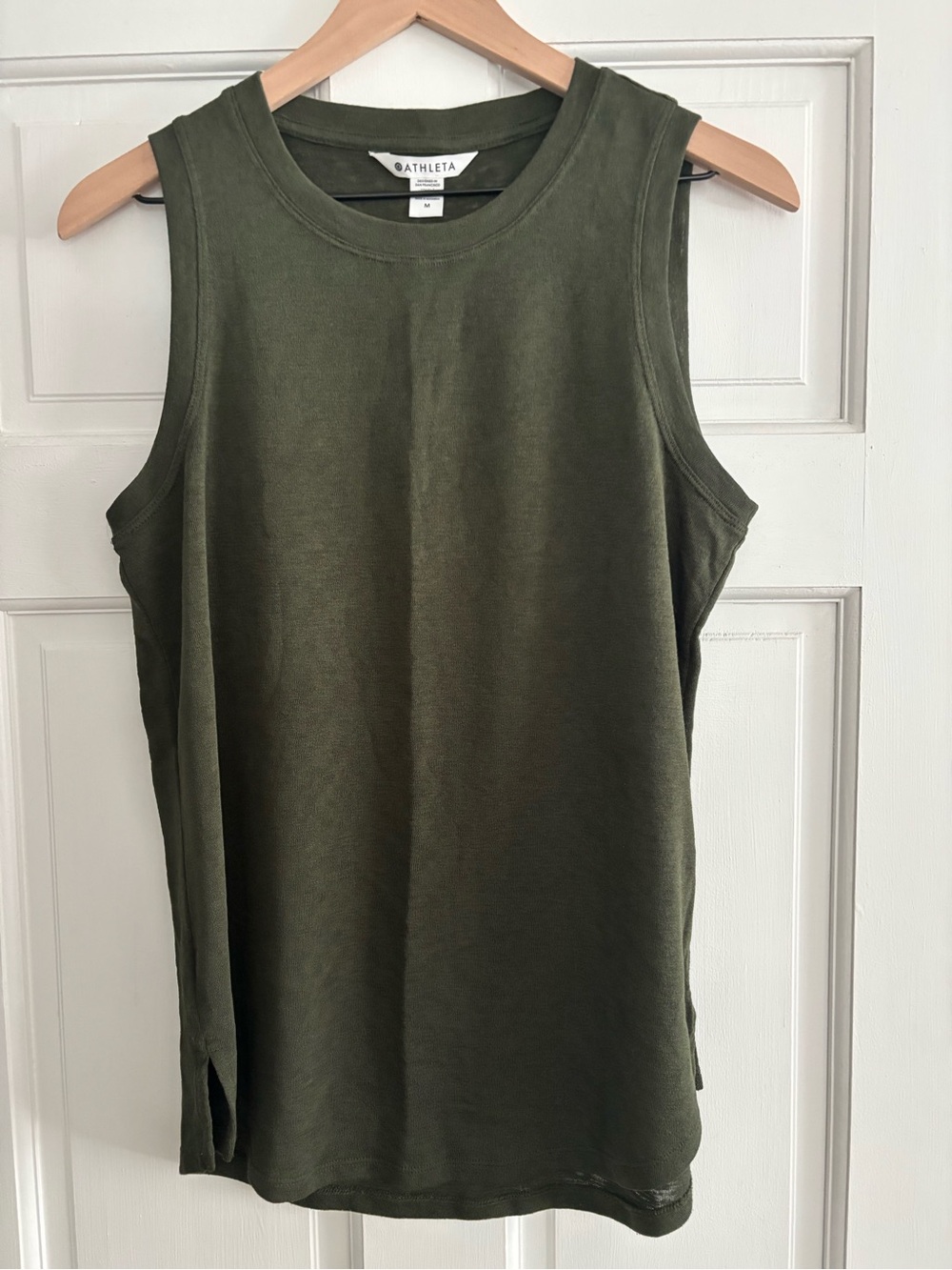 Athleta Breezy Tank - Aspen Olive
